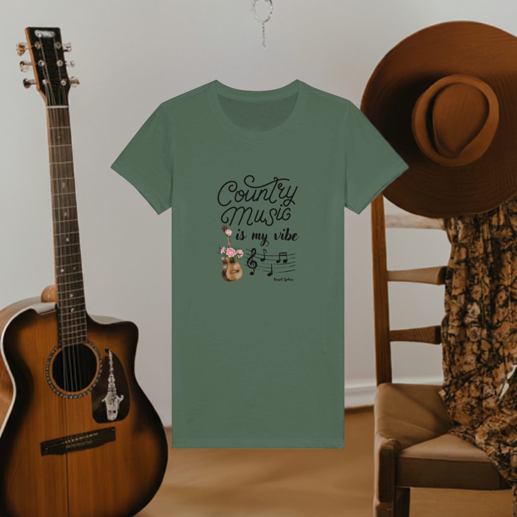 Country Music Vibe Silhouette Tee