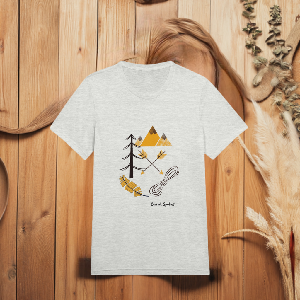 Outdoorsy Unisex Modern Fit Crewneck Tee