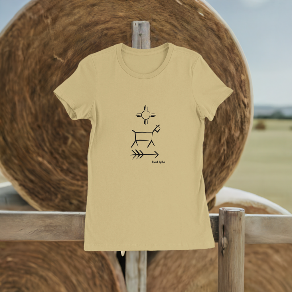 Womens Western Sketch Premium Tee
