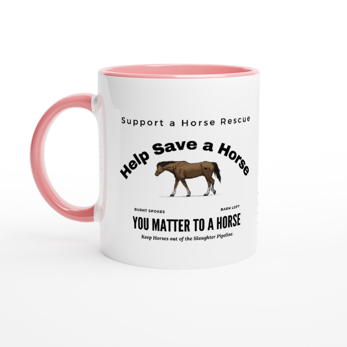 Help Save a Horse Mug - Dishwasher & Microwave Safe