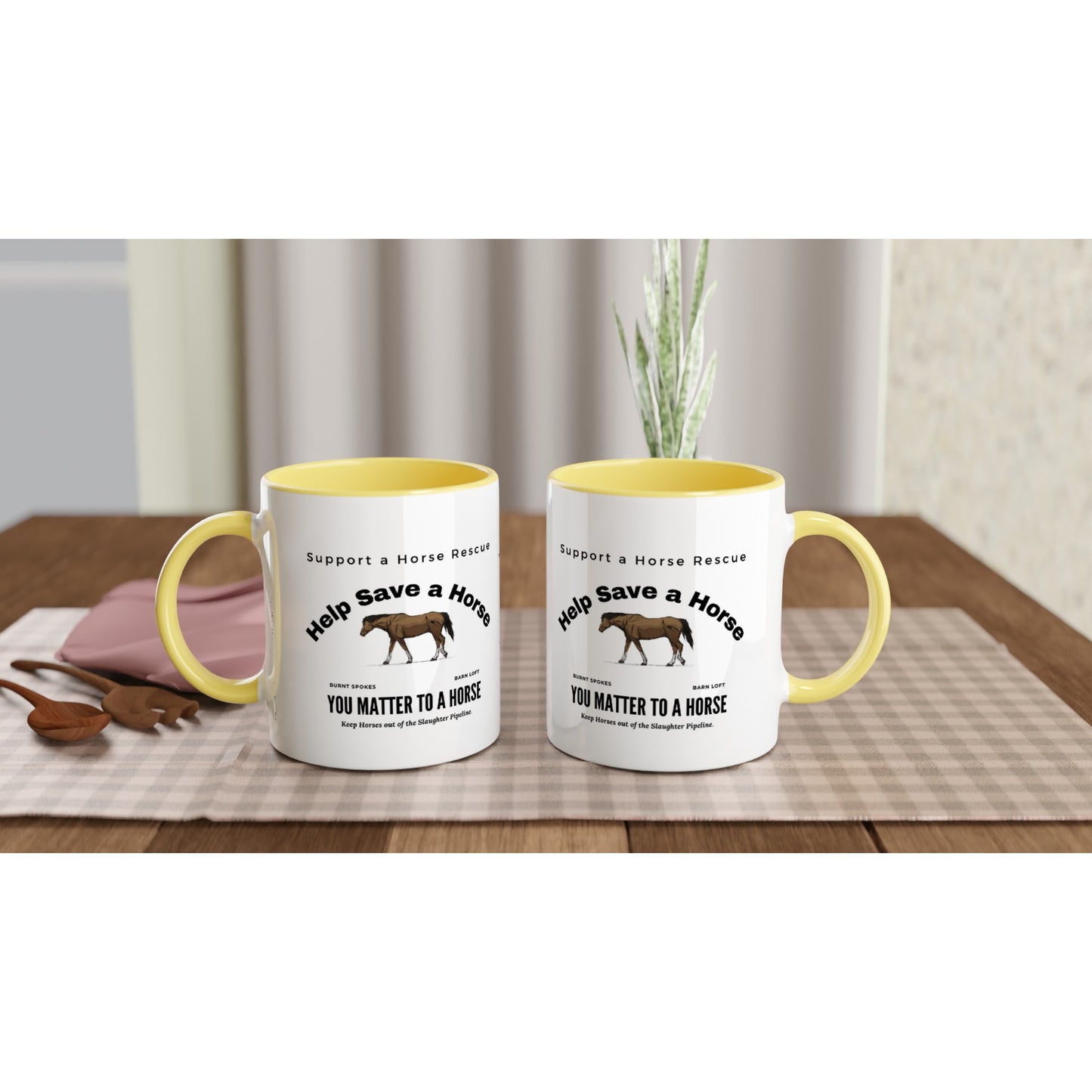Help Save a Horse Mug - Dishwasher & Microwave Safe