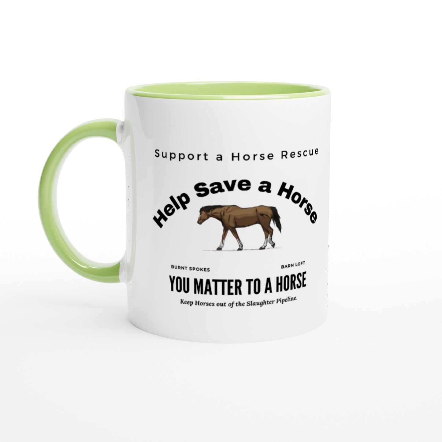 Help Save a Horse Mug - Dishwasher & Microwave Safe