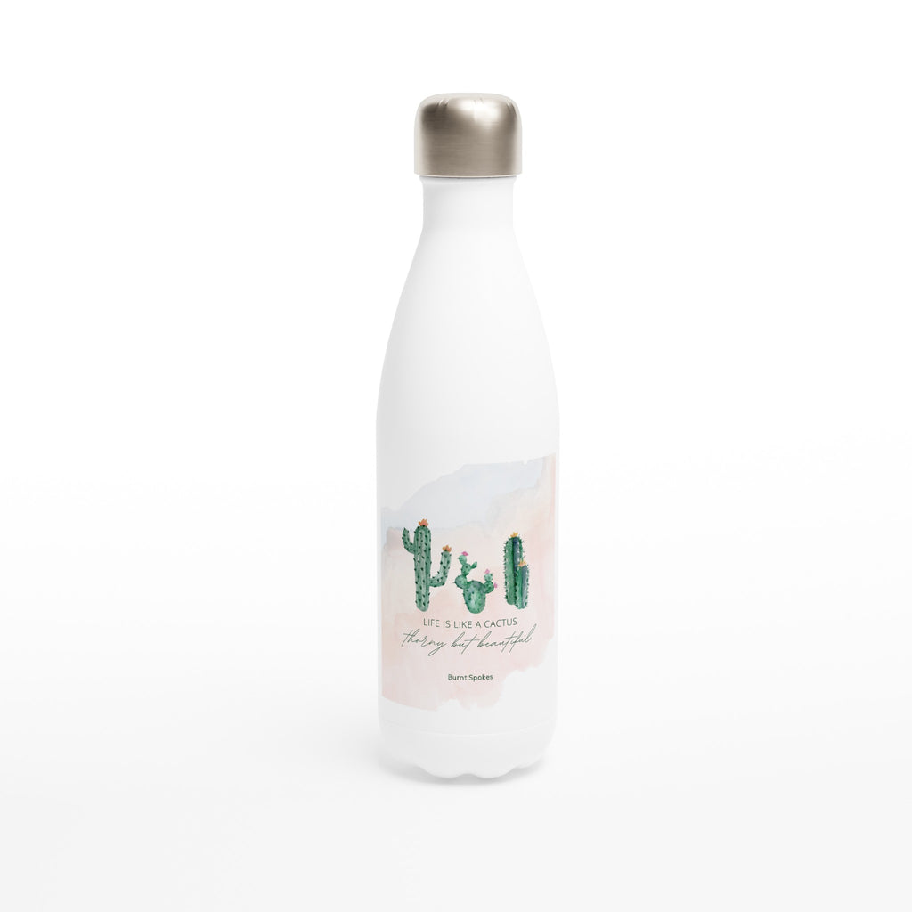 Life is Like a Cactus Water Bottle