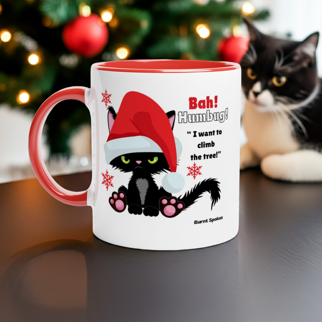 Bah Humbug Ceramic Holiday Mug