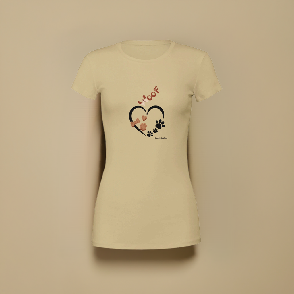 Woof Premium Crewneck Womens Tee