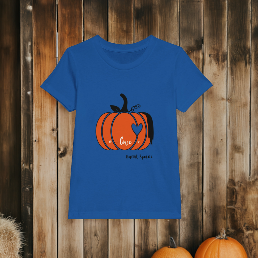 Pumpkin Horse Tail Kids Tee