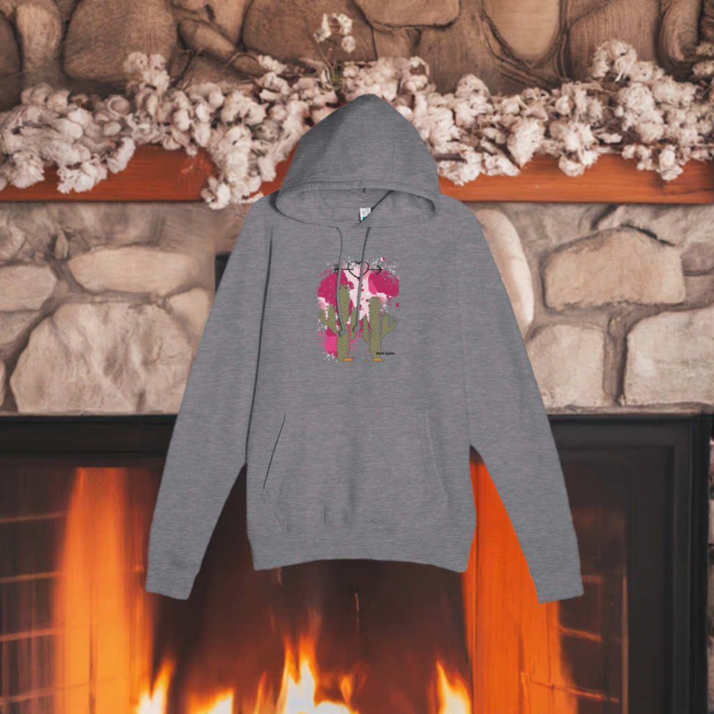 Pink Patches Unisex Pullover Hoodie