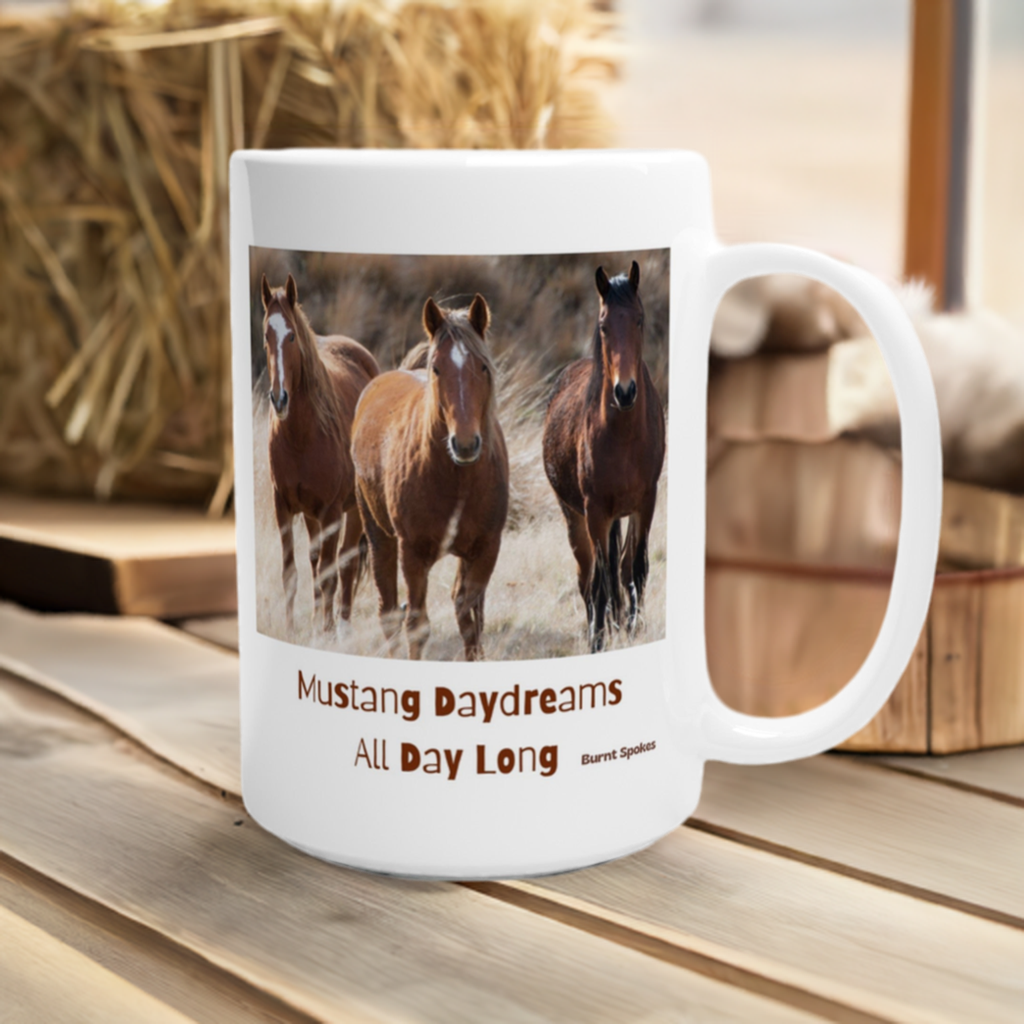 Mustang Daydreams All Day Long Mug