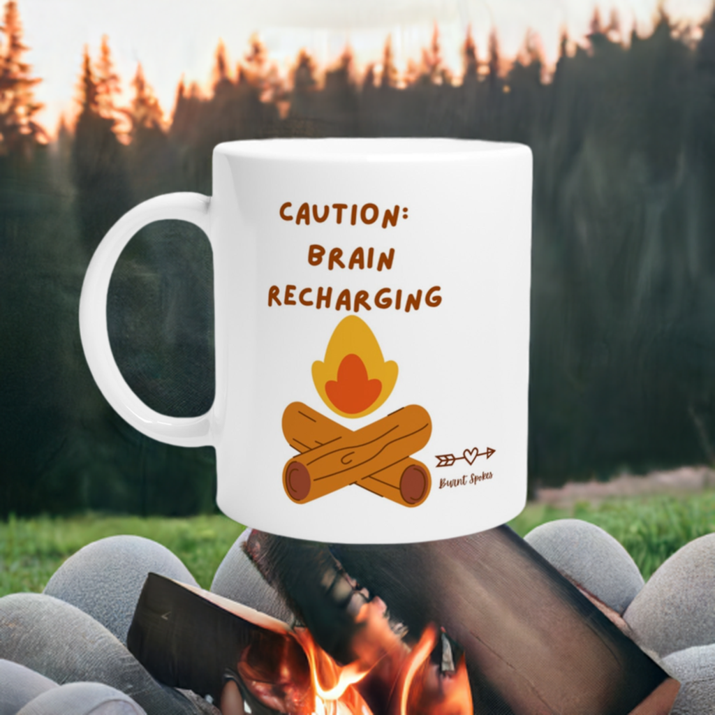 Brain Recharging Ceramic Coffee Mug