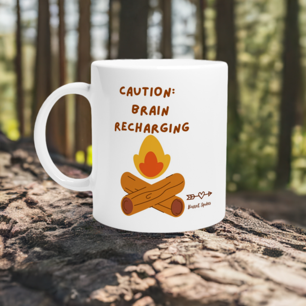 Brain Recharging Ceramic Coffee Mug