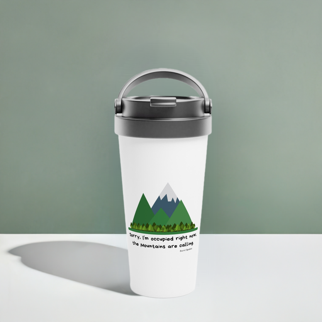 Mountains are Calling Stainless Steel Travel Mug