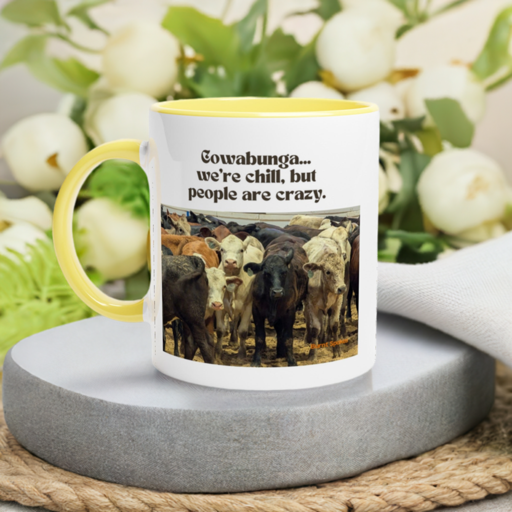 Cowabunga Mug - Dishwasher & Microwave Safe