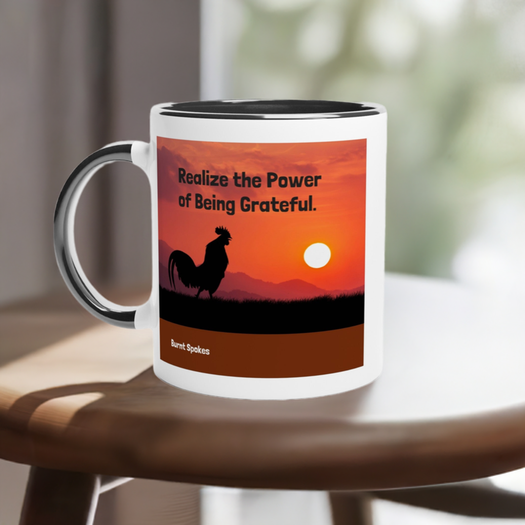 Grateful Ceramic Mug - Dishwasher & Microwave Safe
