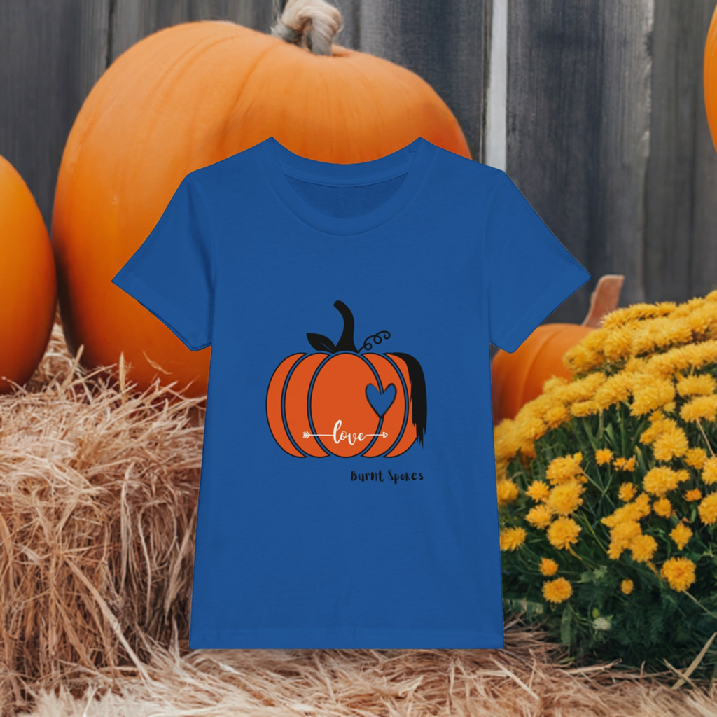 Pumpkin Horse Tail Kids Tee