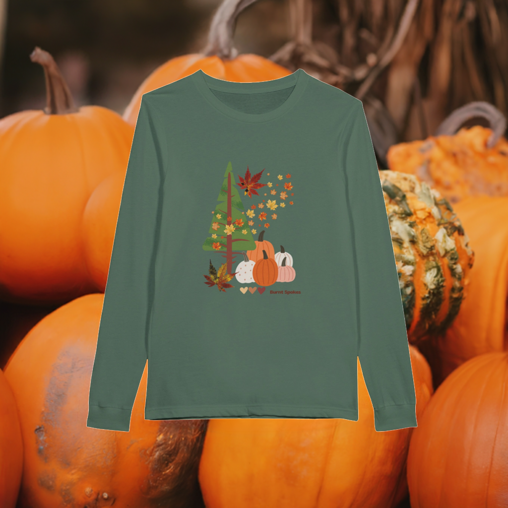 Fall Leaves Long Sleeved T-Shirt