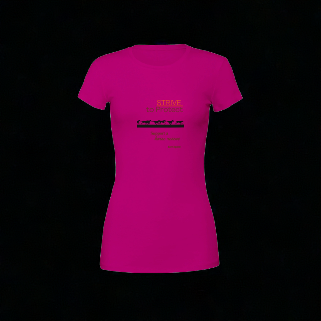 Strive to Protect Ladies Crewneck Tee