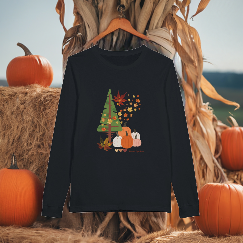 Fall Leaves Long Sleeved T-Shirt