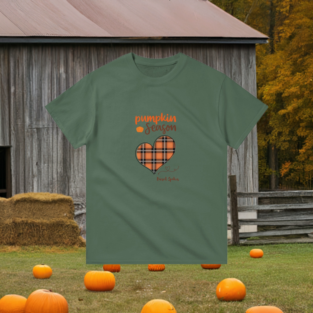 Pumpkin Season Casual Crewneck Tee