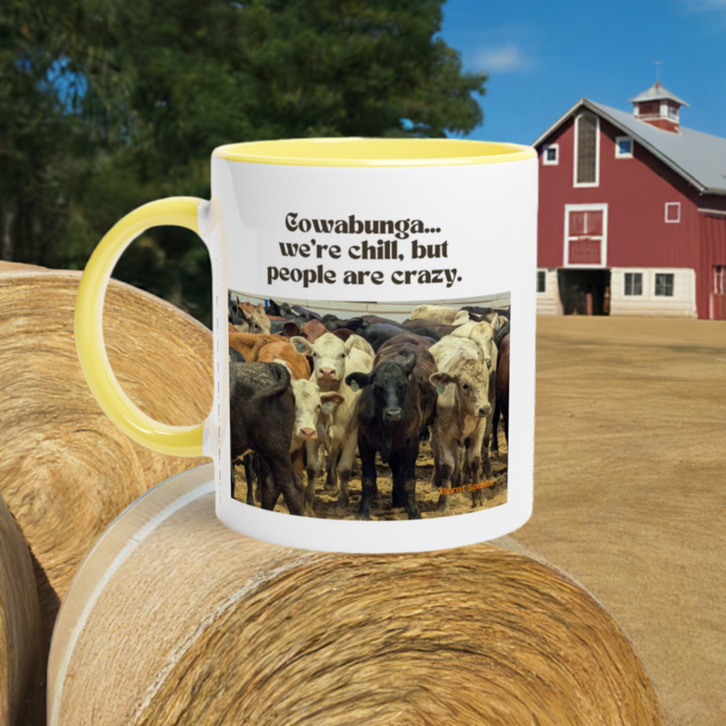 Cowabunga Mug - Dishwasher & Microwave Safe