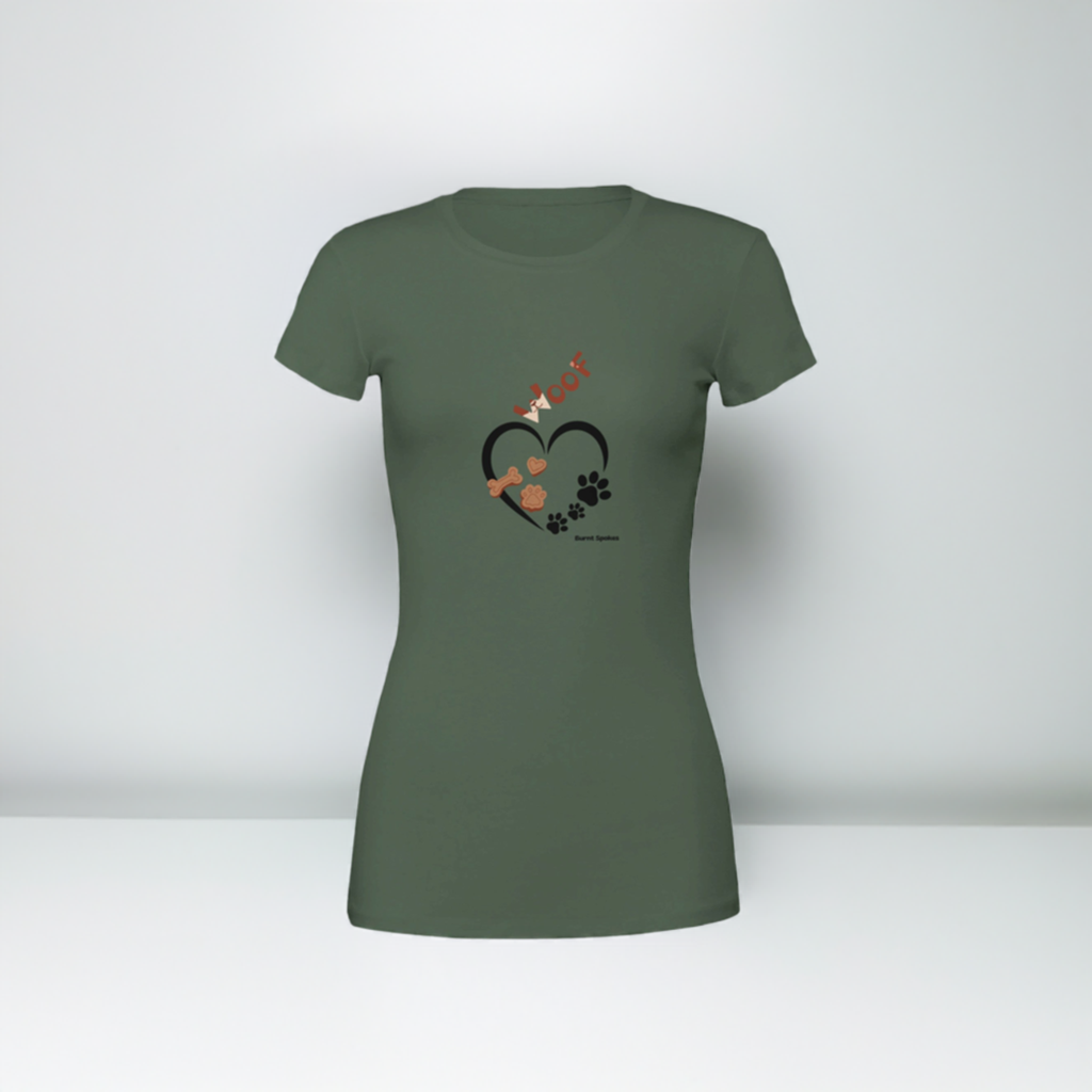 Woof Premium Crewneck Womens Tee