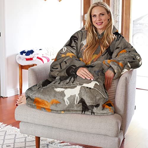 Tirrinia shop sweatshirt blanket