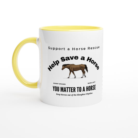 Help Save a Horse Mug